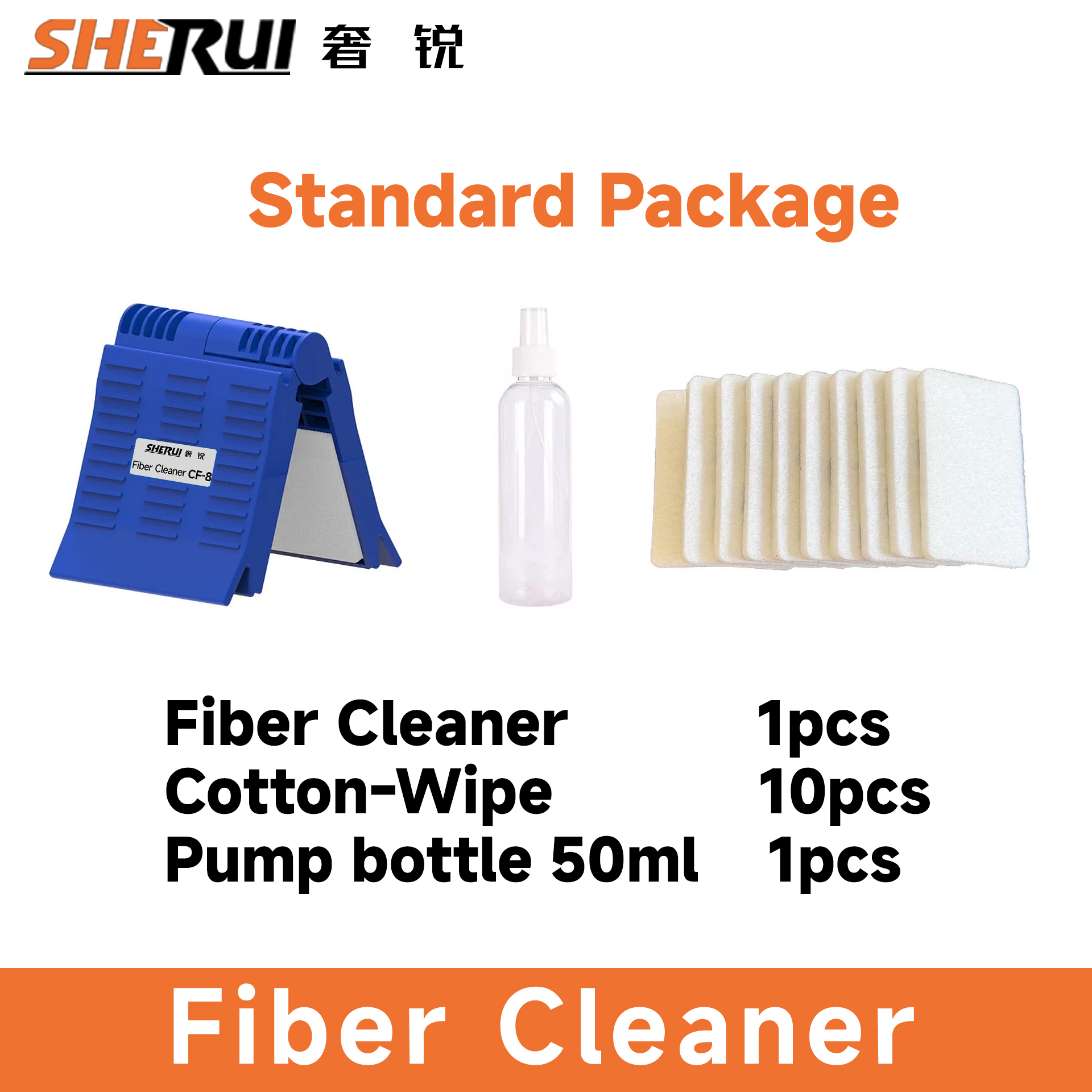 CF-8 Fiber Cleaning wipe