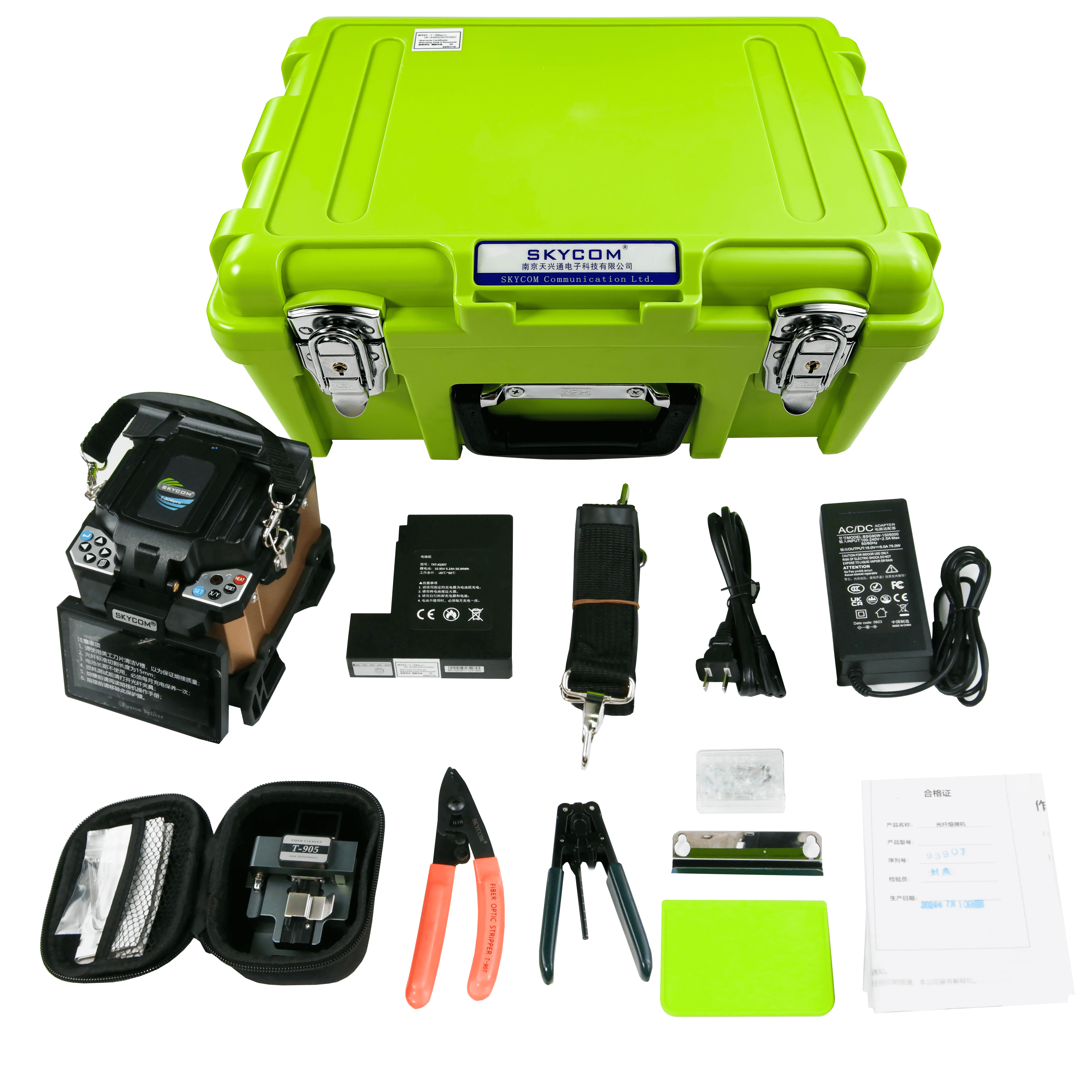 Skycom T306PRO Fusion Splicer (4 motor)