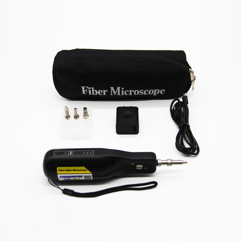 WIFI Version Optical Fiber Inspection Microscope 200x 