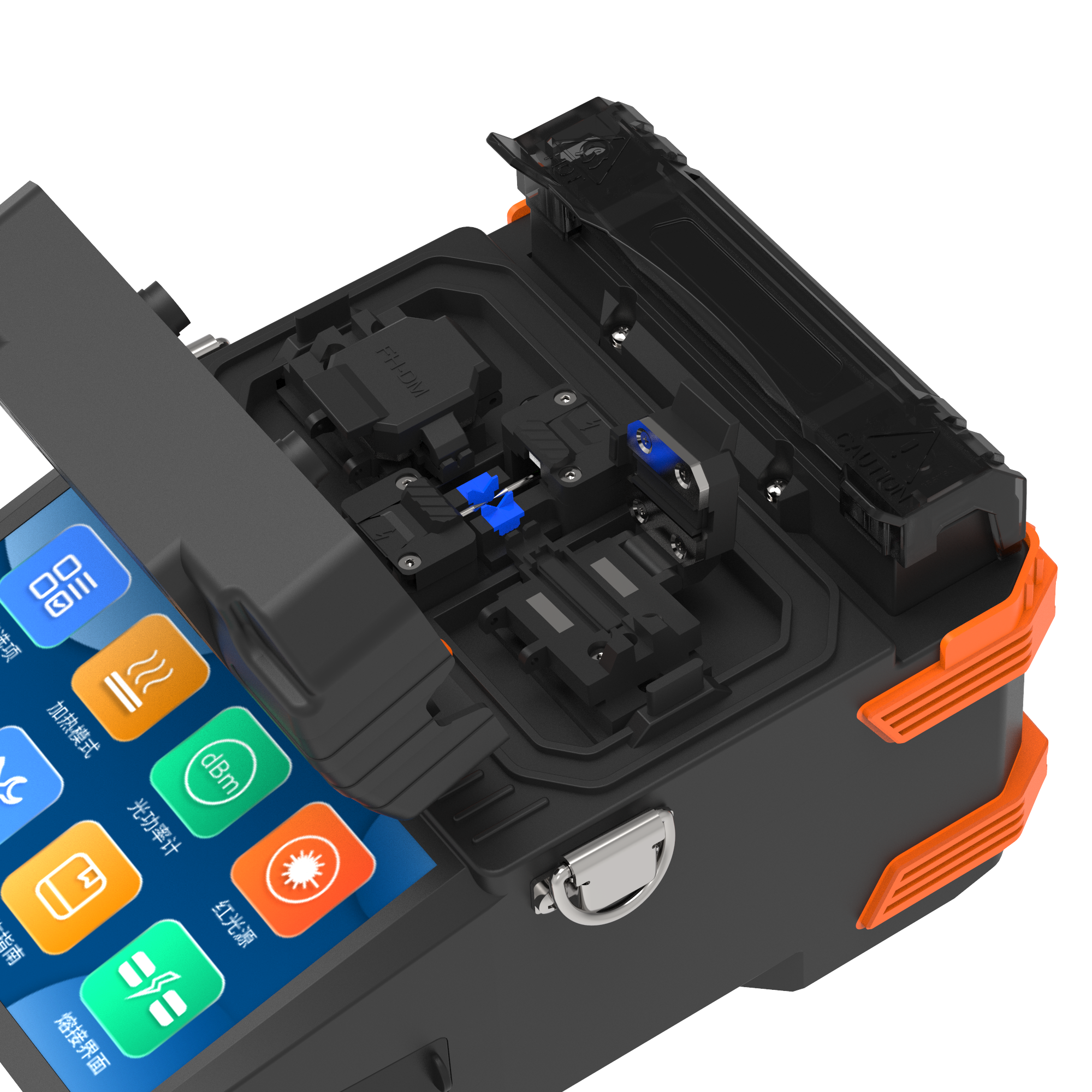 New SR-300S Fusion Splicer Auto Preheating Touch Screen with OPM&VFL